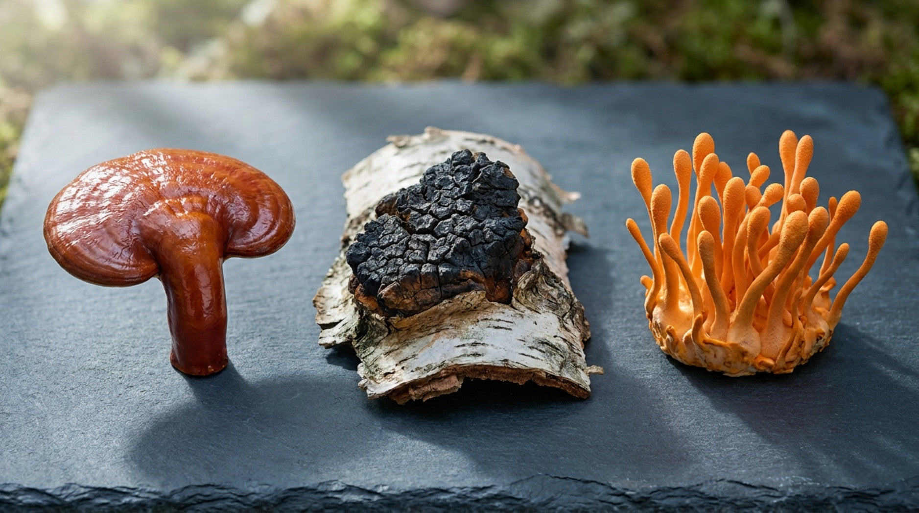 RealReishi, RealChaga and RealCordyceps Explained