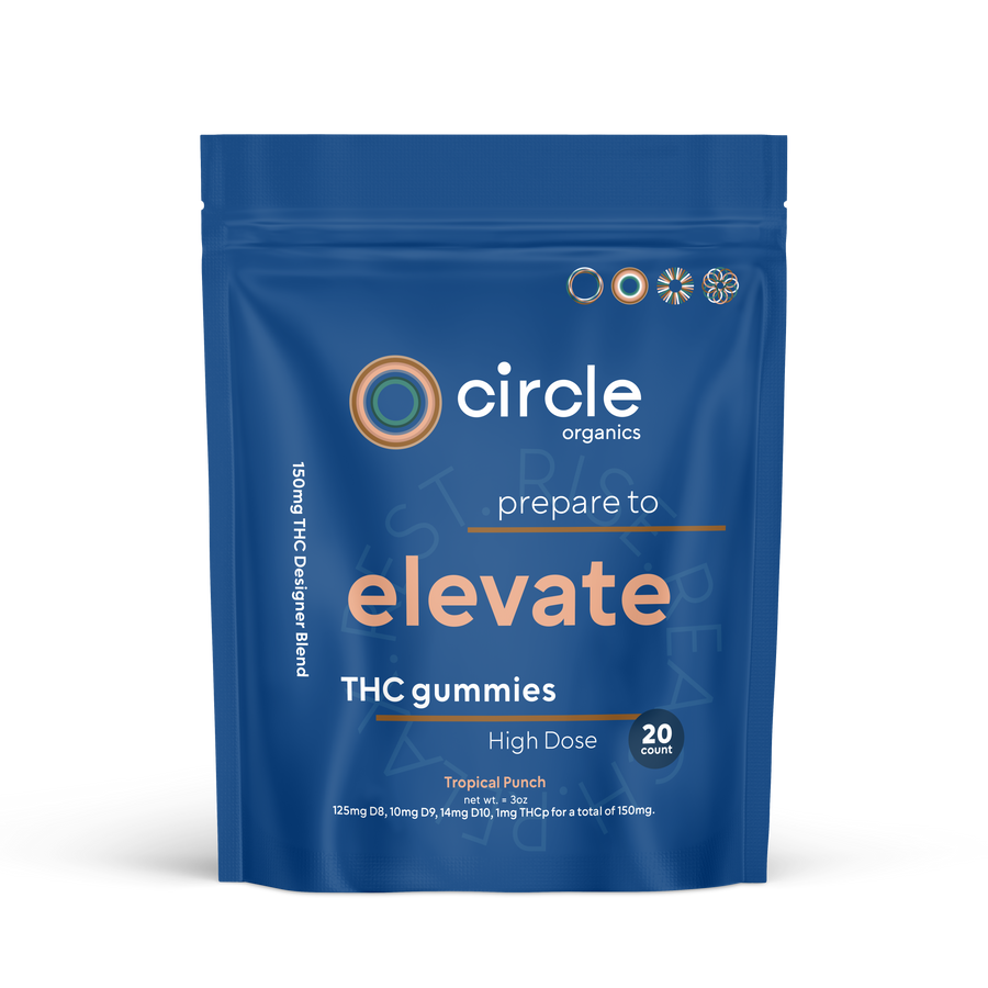 Circle Elevate THC Gummies 20ct