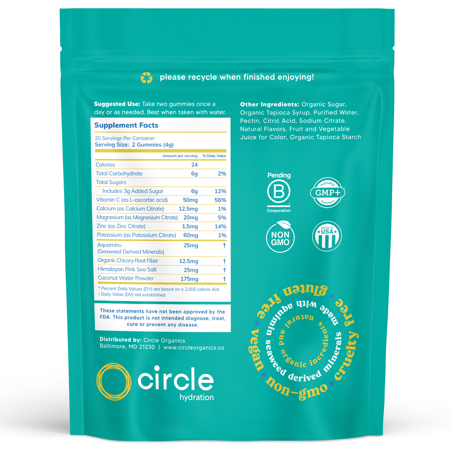 Daily Rythm Electrolyte Gummies