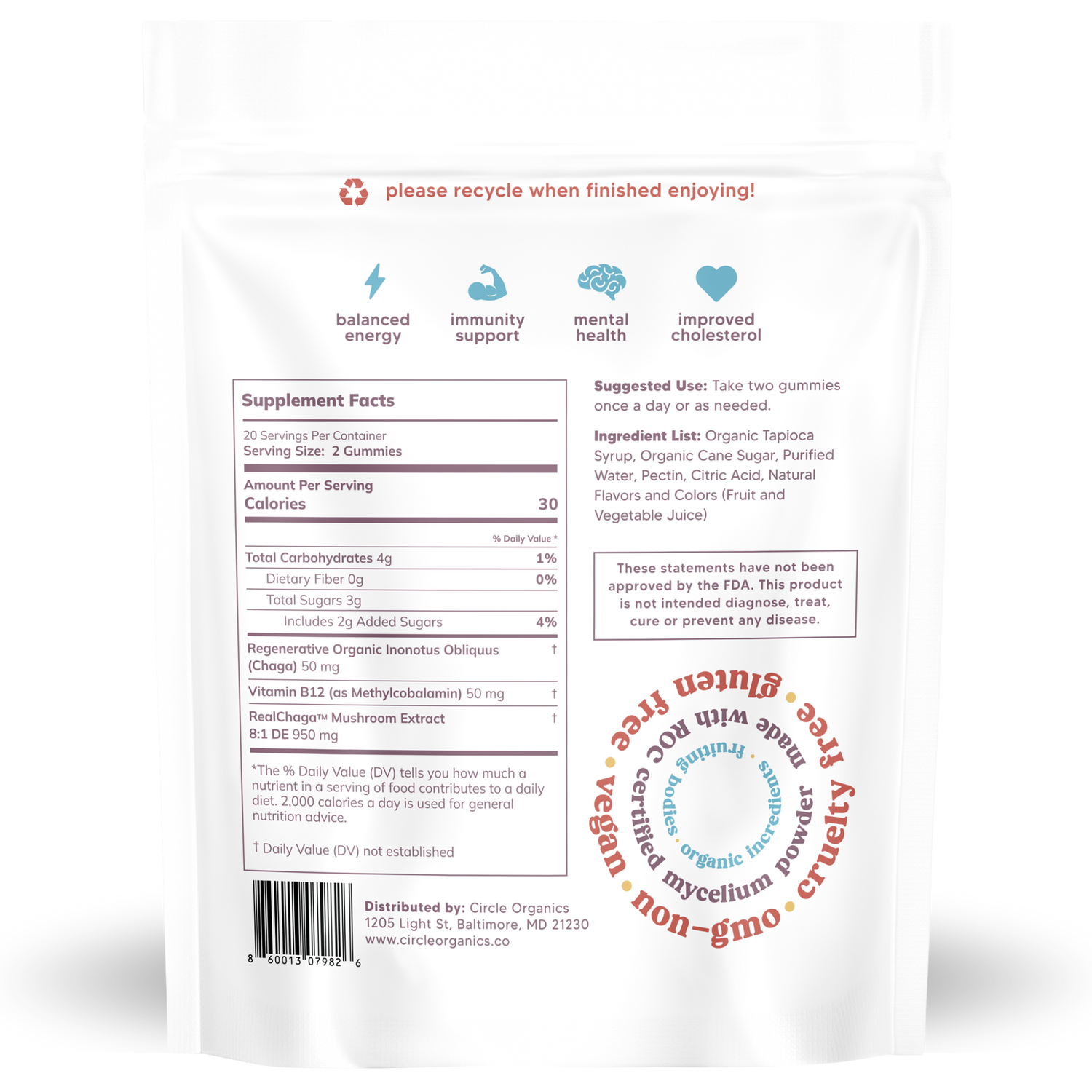 Circle Daily Mushroom Gummies