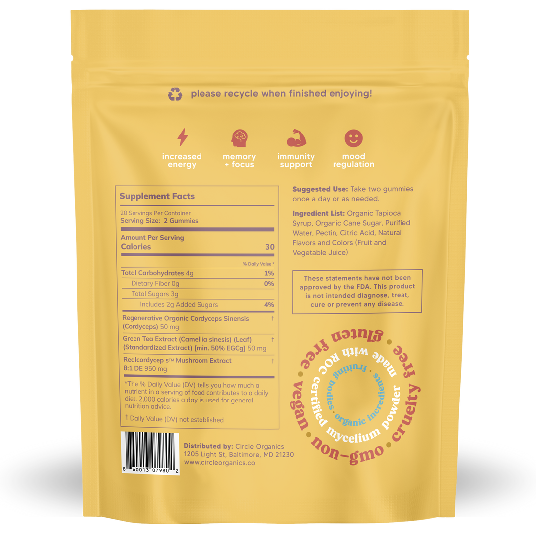 Circle Energy Mushroom Gummies