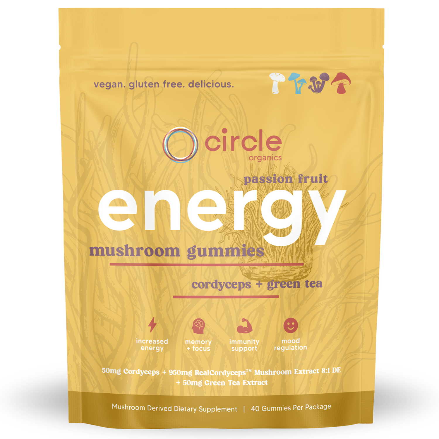 Circle Energy Mushroom Gummies