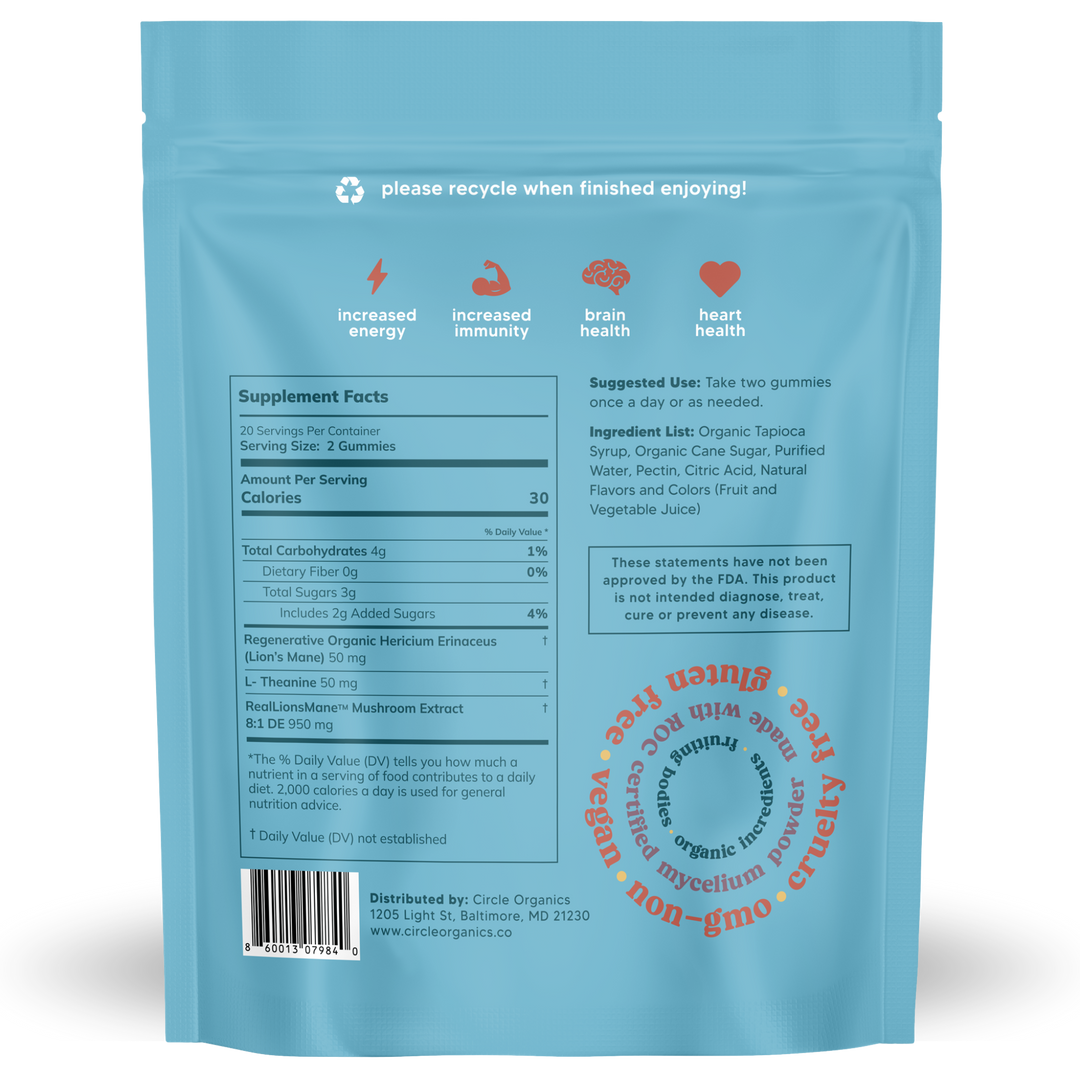 Circle Focus Mushroom Gummies