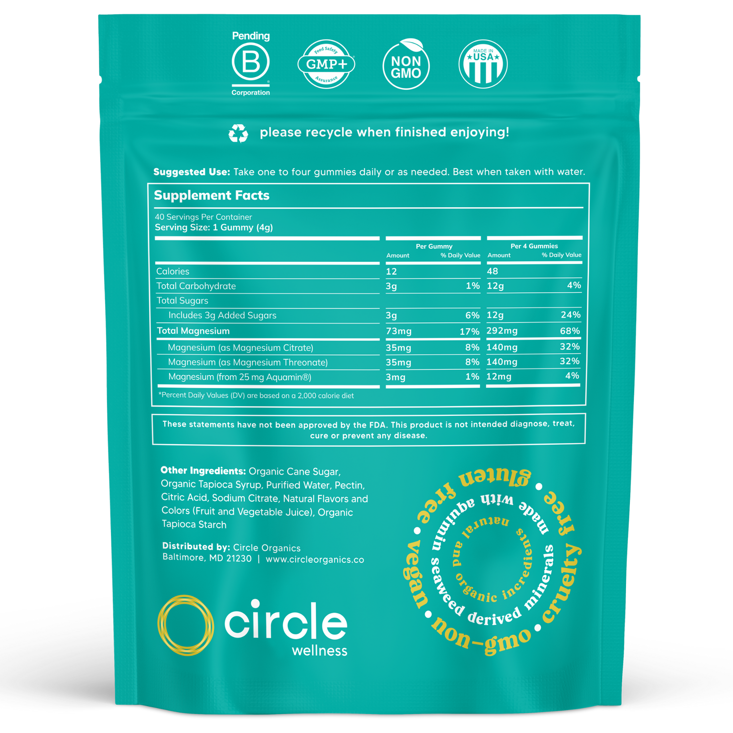 Magnesium Daily Gummies