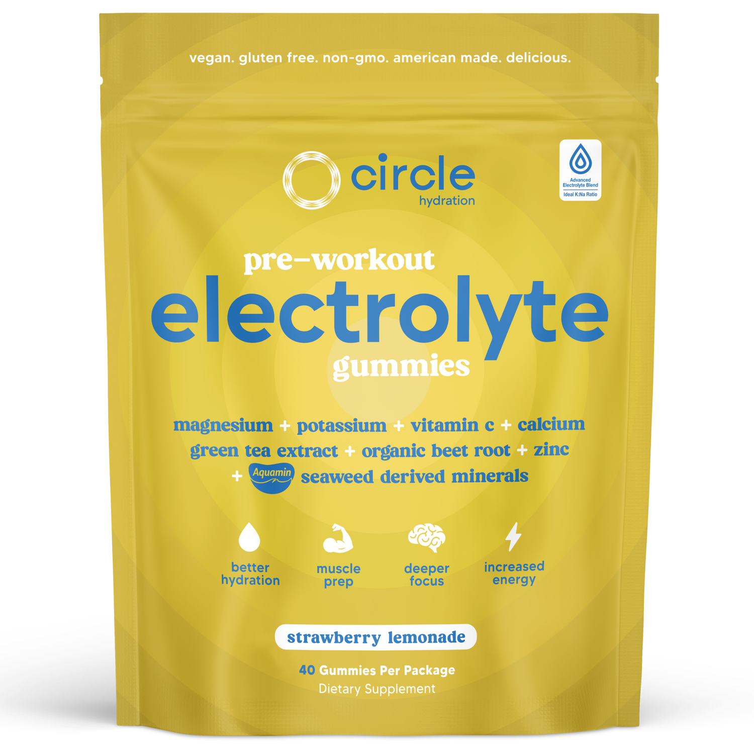 Pre-Workout Electrolyte Gummies