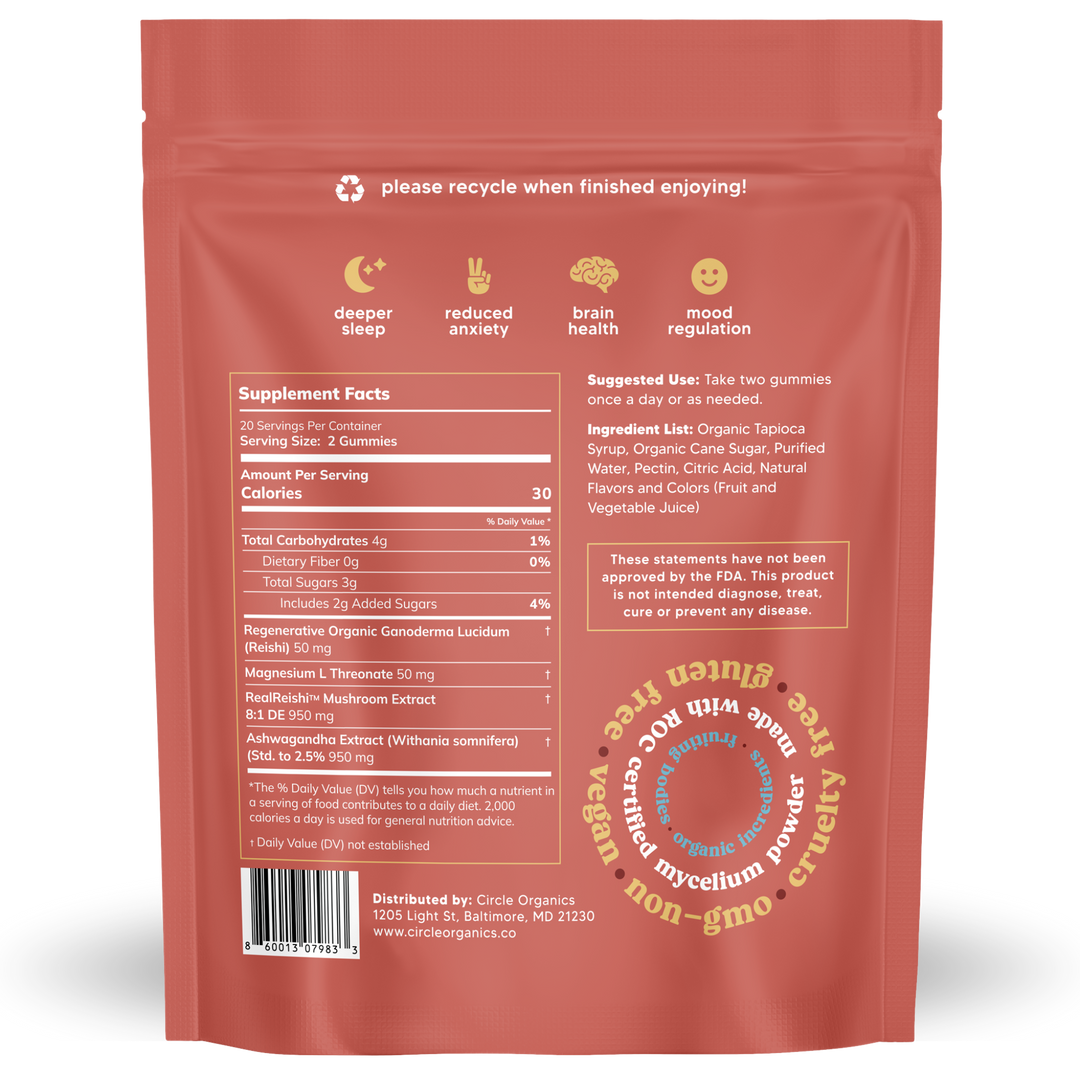 Circle Relax Mushroom Gummies