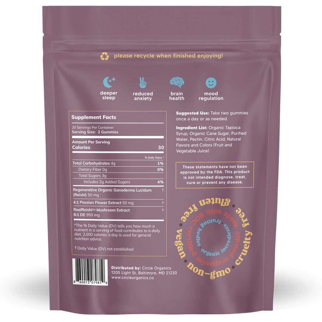 Circle Sleep Mushroom Gummies
